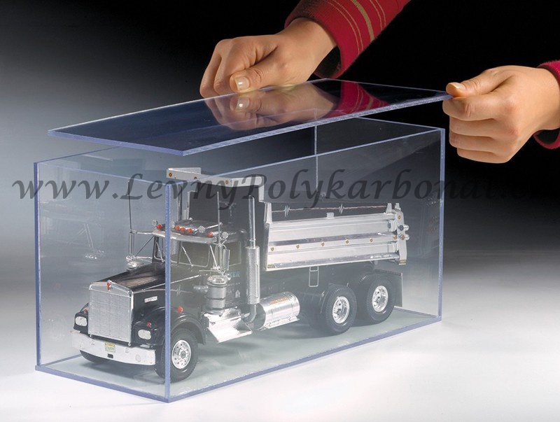 HOBBYGLASS Polystyrol deska - tl. 2 mm ČIRÁ HLADKÁ š.50 cm x dl.100 cm