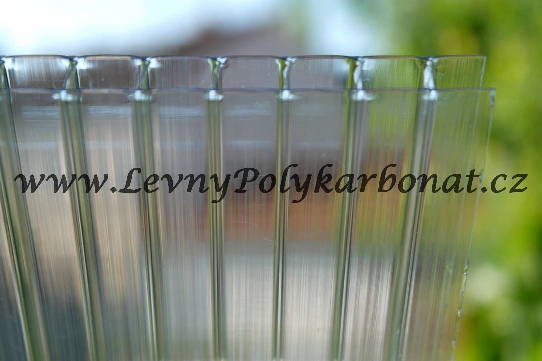 Komůrková deska ČIRÁ 10mm 2UV LEXAN THERMOCLEAR 2RS š.2,1m x dl.1m