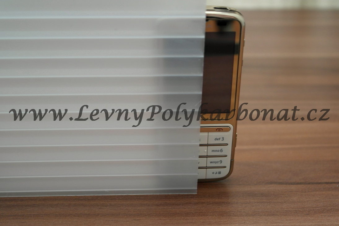 Dutinková deska OPÁL 10mm 2UV LEXAN THERMOCLEAR 2RS š.1,05m x dl.5m (5,25m2)