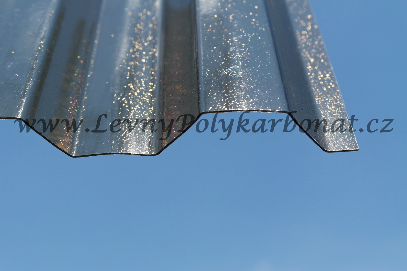 Trapéz BRONZ JEMNÁ 0,8mm polykarbonát GUTTA MAKRO ST š.1,06m x dl.5m