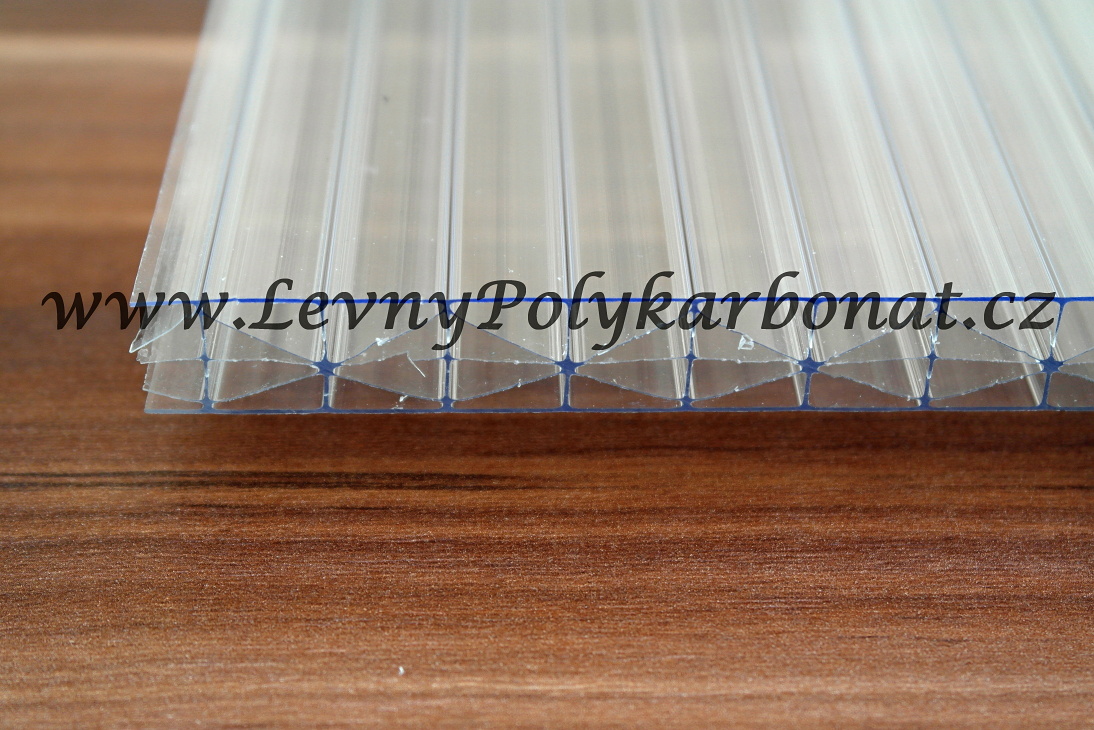 Komůrková deska ČIRÁ 16mm 1UV GUTTAGLISS DUAL STRONG š.2,1m x dl.6m