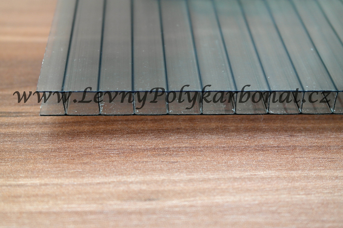 Komůrková deska BRONZ 10mm 1UV GUTTAGLISS DUAL BOX š.2,1m x dl.7m