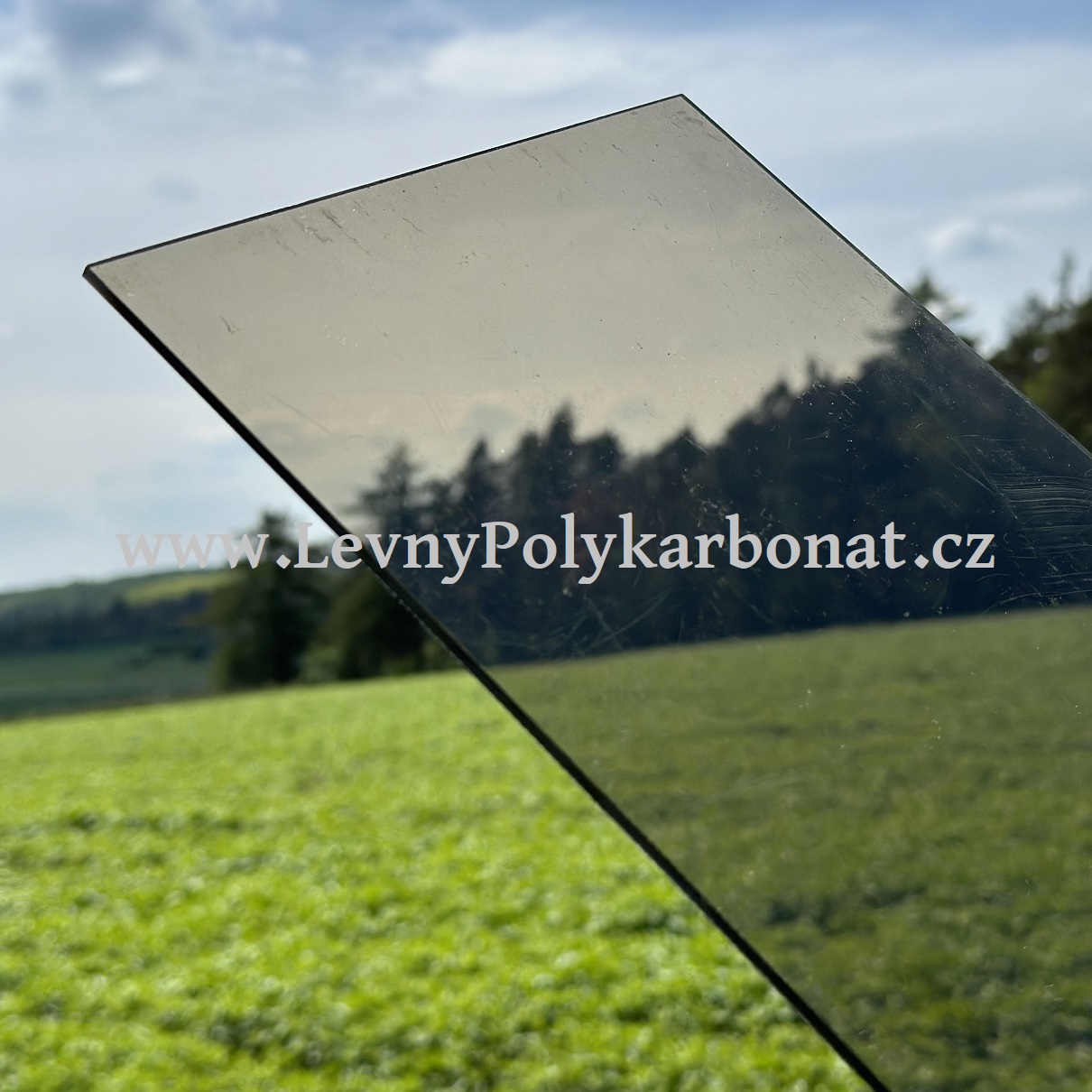 Plný polykarbonát PC - 2UV - tl. 6mm BRONZ KOUŘOVĚ HNĚDÁ 2,1m x 4,5m (9,45 m2)